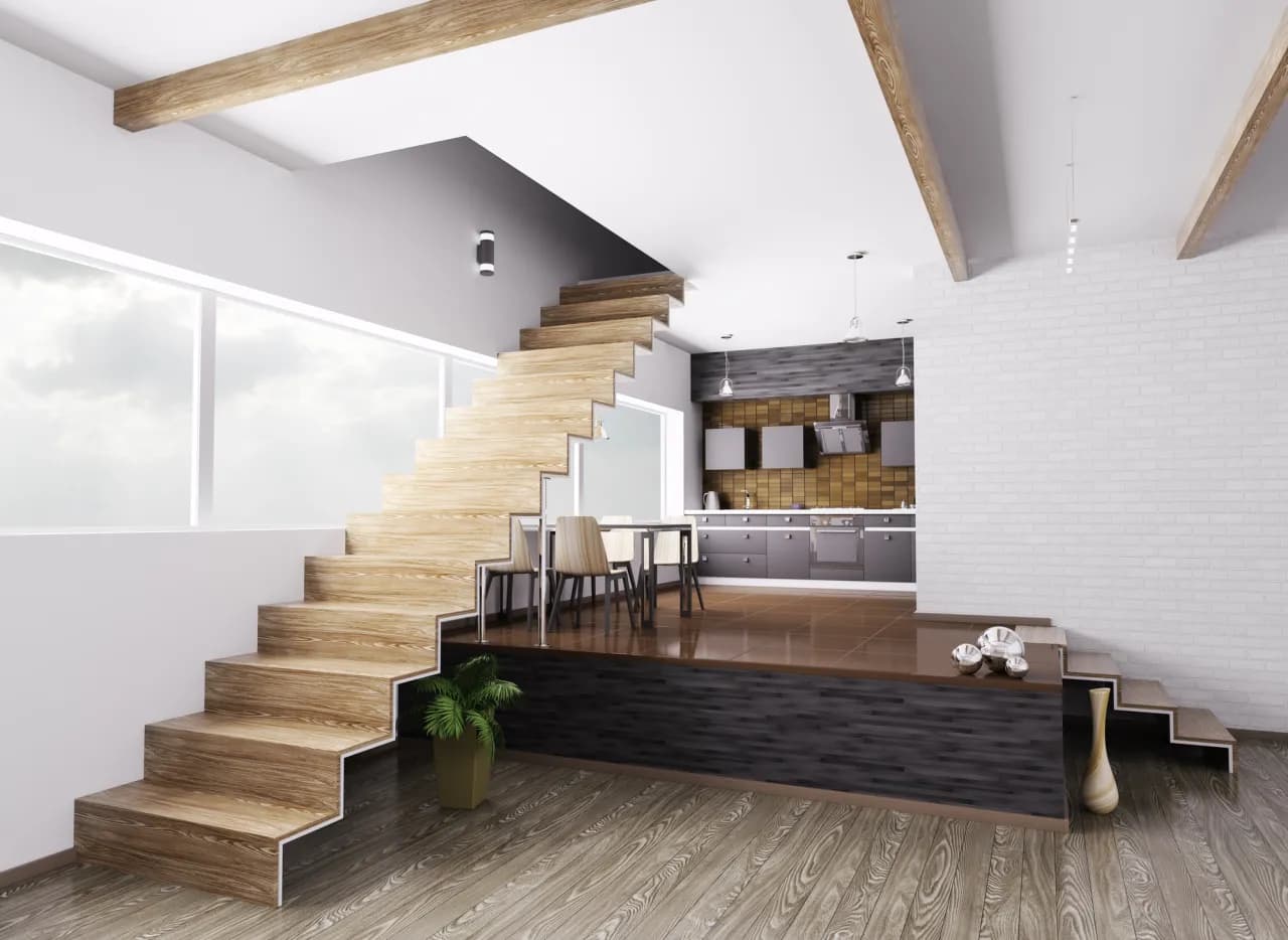 Jak zrobić schody samonośne - prosta konstrukcja, która zaoszczędzi przestrzeń